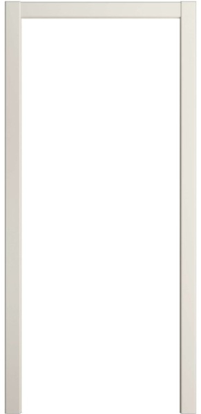 Телескопический Прямой наличник Порта Алекс Эмаль Бежевая