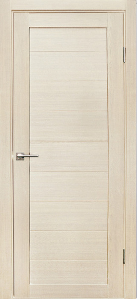 Дверь межкомнатная глухая Бизнес Парк  ПРОФИЛЬ 4 пвх лиственница белая 600*2000 мм