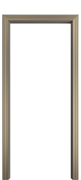 Наличник Спарта Порта Алекс Темно-серая патина золото эмаль