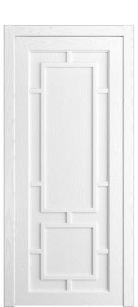 Дверь межкомнатная Порта Алекс СОЛО 1 Белоснежный шпон