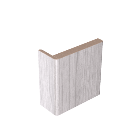 Наличник Бизнес Парк телескопический ПВХ для дверей PROFILE 2150х70х8 мм цвет Ясень ривьера айс