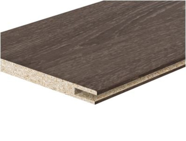 Добор Бизнес Парк телескопический ПВХ для дверей CRYSTAL 2070х150х10 мм цвет Орех Мраморный