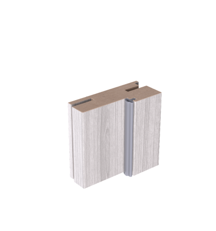 Дверная коробка Бизнес Парк телескопическая ПВХ для дверей Profile 2065х69х36 мм ясень ривьера айс